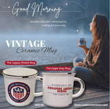 Vintage Looking Ceramic Mug