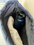 Navy Eagle Drawstring Bag