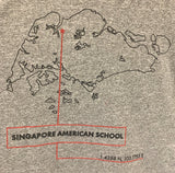T-shirt Singapore Map Dri-Fit