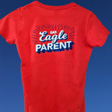 Red SAS Parent V-Neck T-Shirt