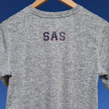 Round Neck Grey Dri Fit T-Shirt Eagles