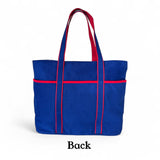 SAS Navy Tote Bag with Red Trimmings