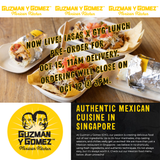 IASAS Special: PRE ORDER For Thursday, October 15th - GYG (Guzman y Gomez) Lunch