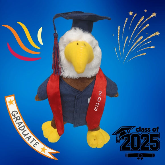Eagle Graduation plush 2025