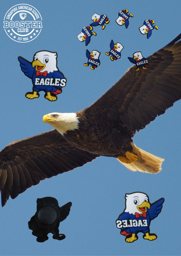 Eagle Charm for crocs (Small)