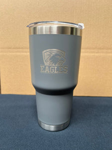 30 oz Stainless steel Eagles tumbler