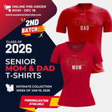 Class of 2026 Mom and Dad T-shirts - Batch 2