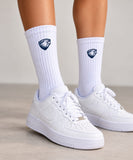 SAS White Calf Socks (22cm)