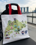 SAS MAP Tote Bag
