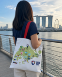 SAS MAP Tote Bag