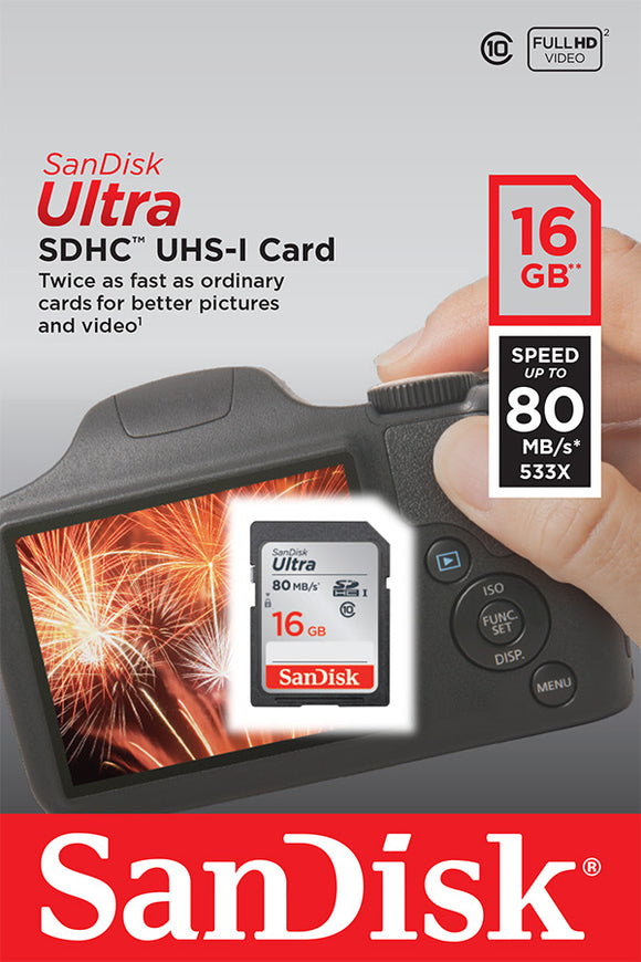 SanDisk Ultra SDHC Card