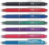 Pilot Frixion Ball Erasable Clicker 0.7 BLRT-FR7 - Erasable Pen