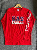 SAS Eagle Long Sleeve Tee w sleeve design